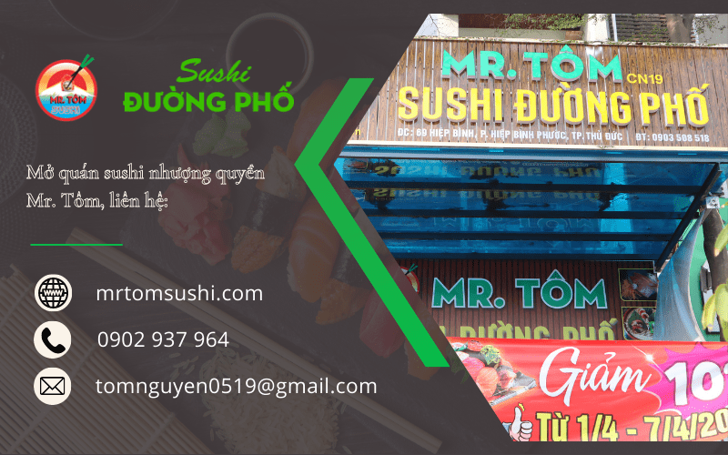 Sushi Đường Phố Mr. Tôm