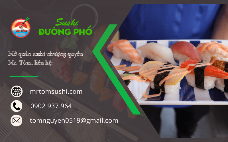 nhượng quyền sushi