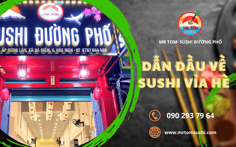 sushi đường phố