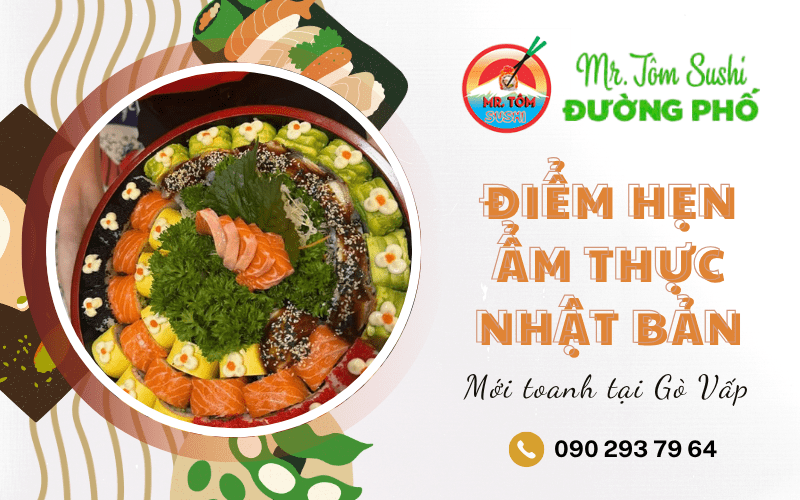 mr. tôm sushi đường phố
