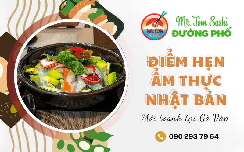 mr. tôm sushi đường phố