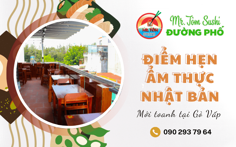 mr. tôm sushi đường phố