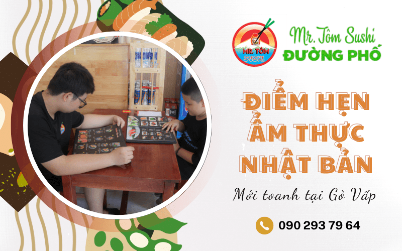 mr. tôm sushi đường phố