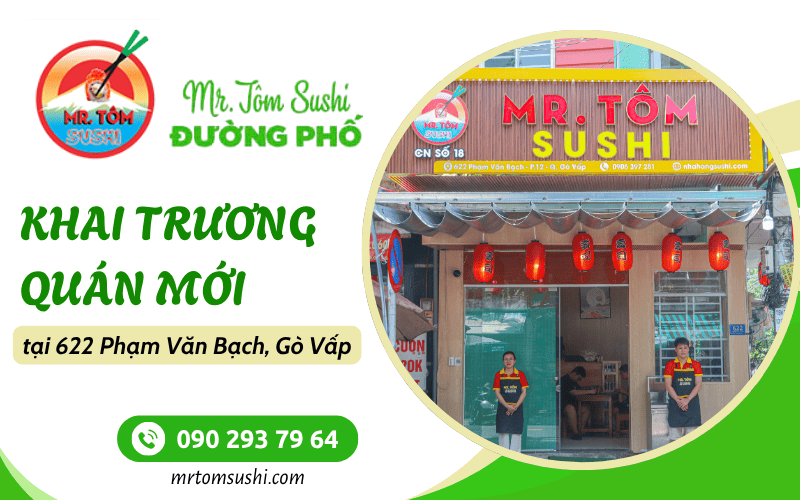Sushi Đường Phố Mr Tôm