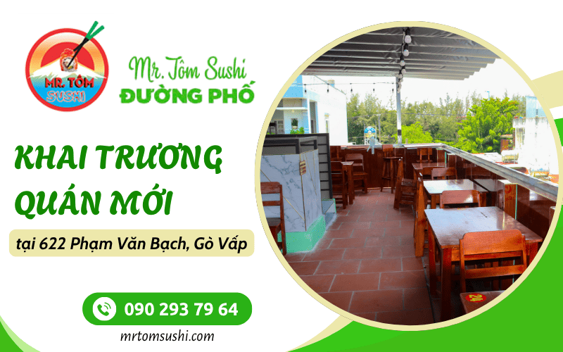 Sushi Đường Phố Mr Tôm