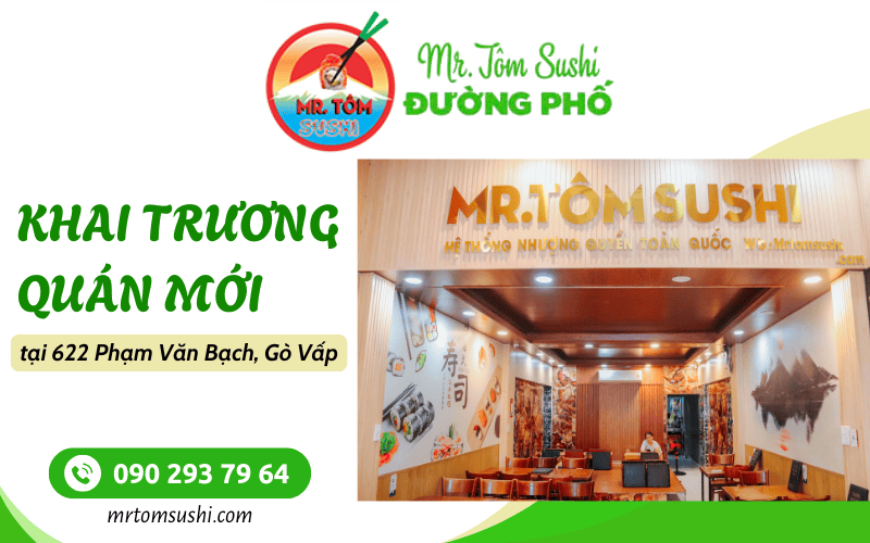 Sushi Đường Phố Mr Tôm