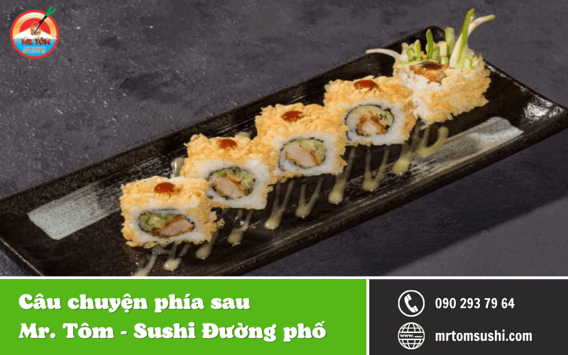 sushi đường phố