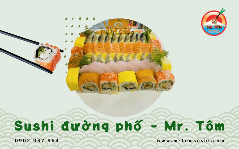 sushi đường phố