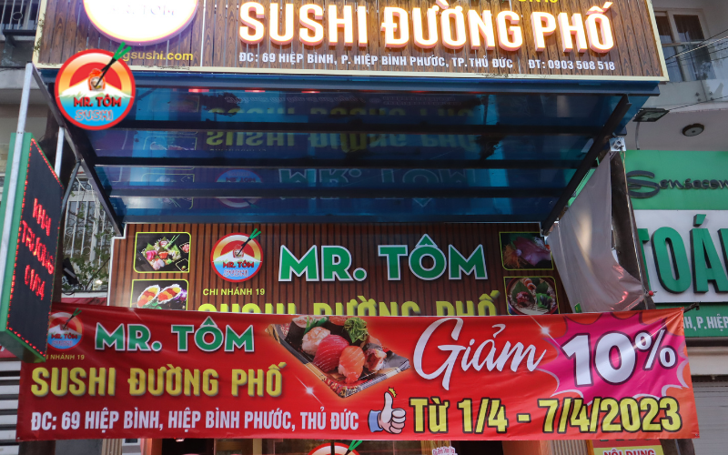 Sushi Đường Phố Mr.Tôm