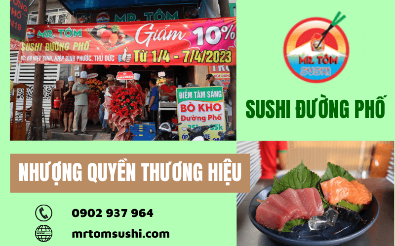 Sushi đường phố Mr. Tôm