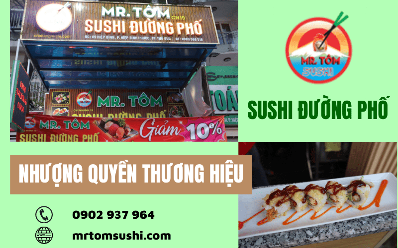 Sushi đường phố Mr. Tôm