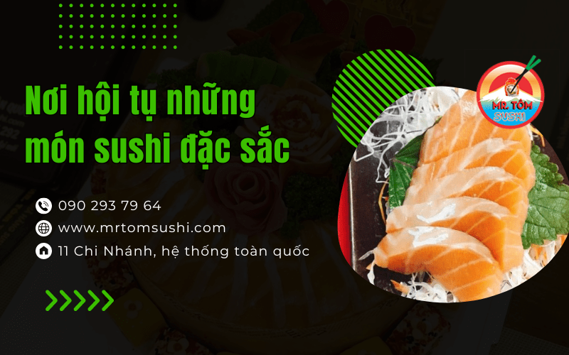 Sushi đường phố Mr. Tom 