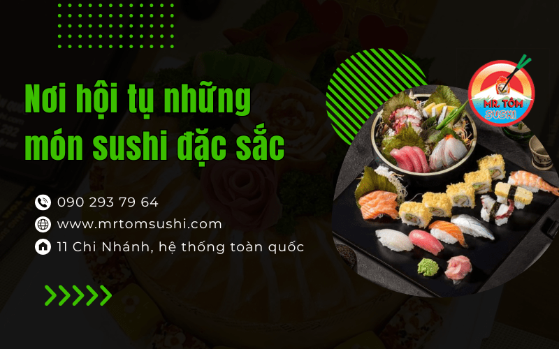 Sushi đường phố Mr. Tom 